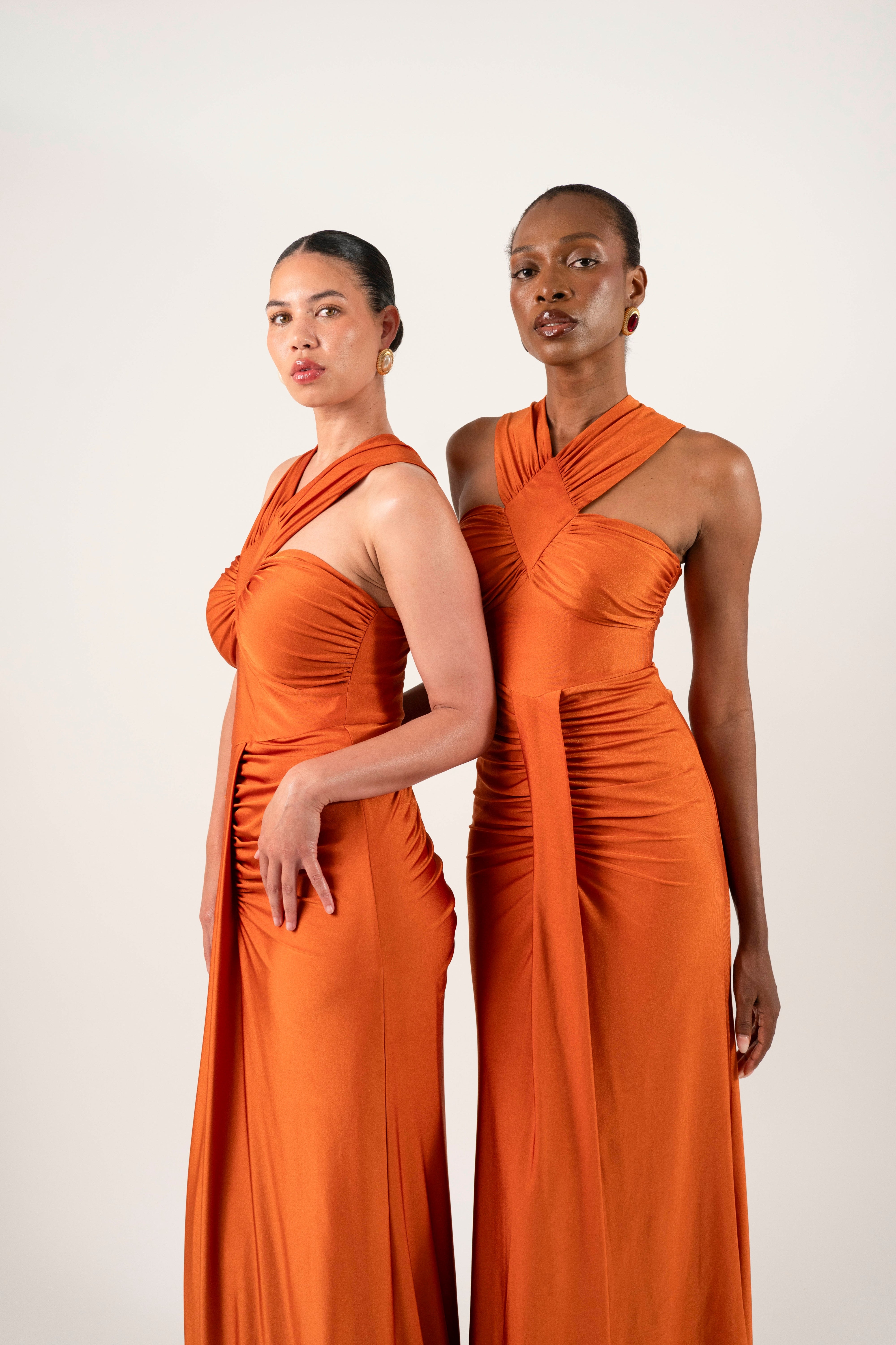 bronze dresses for women Vespera Gown Bronze