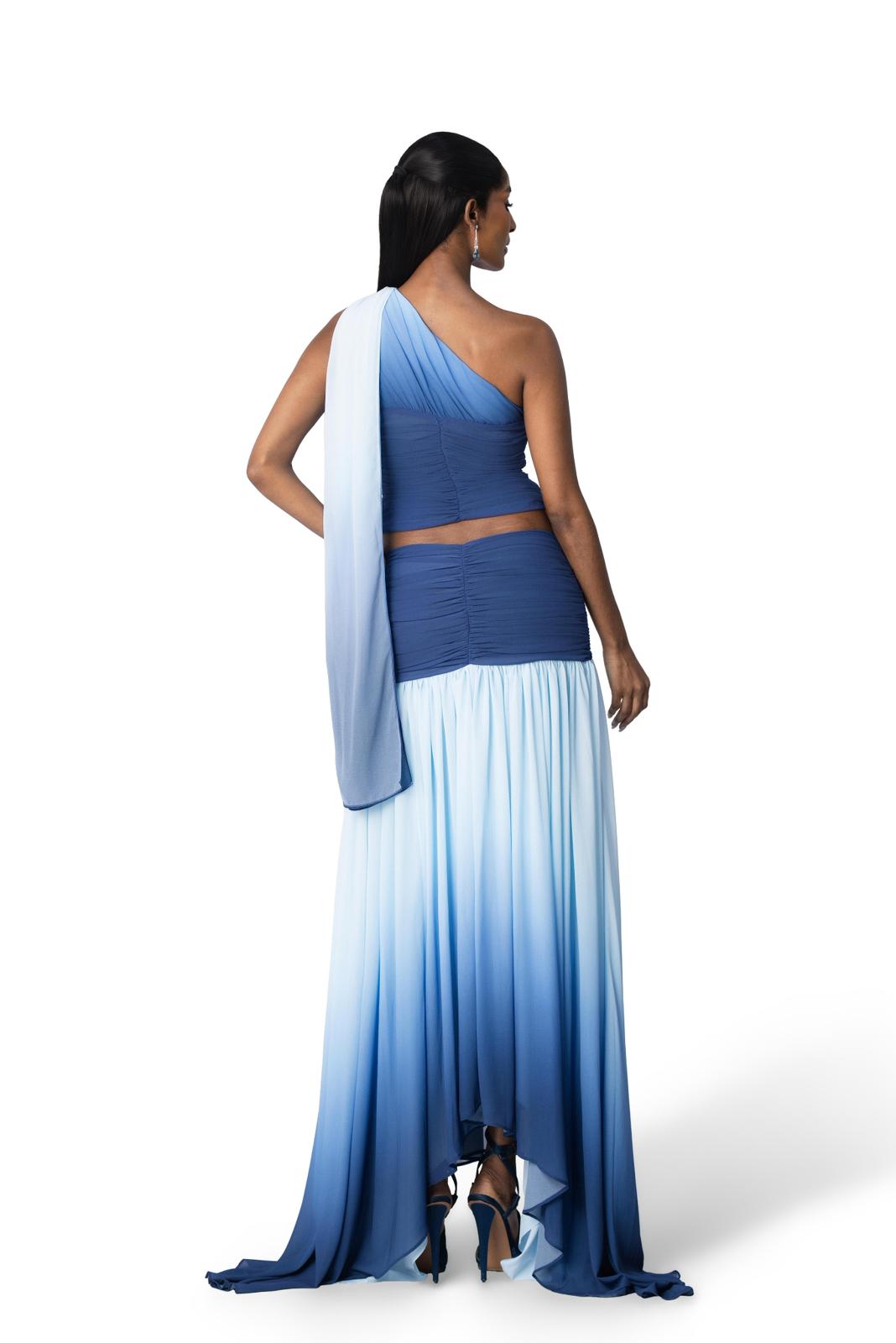 Elara Skirt Blue
