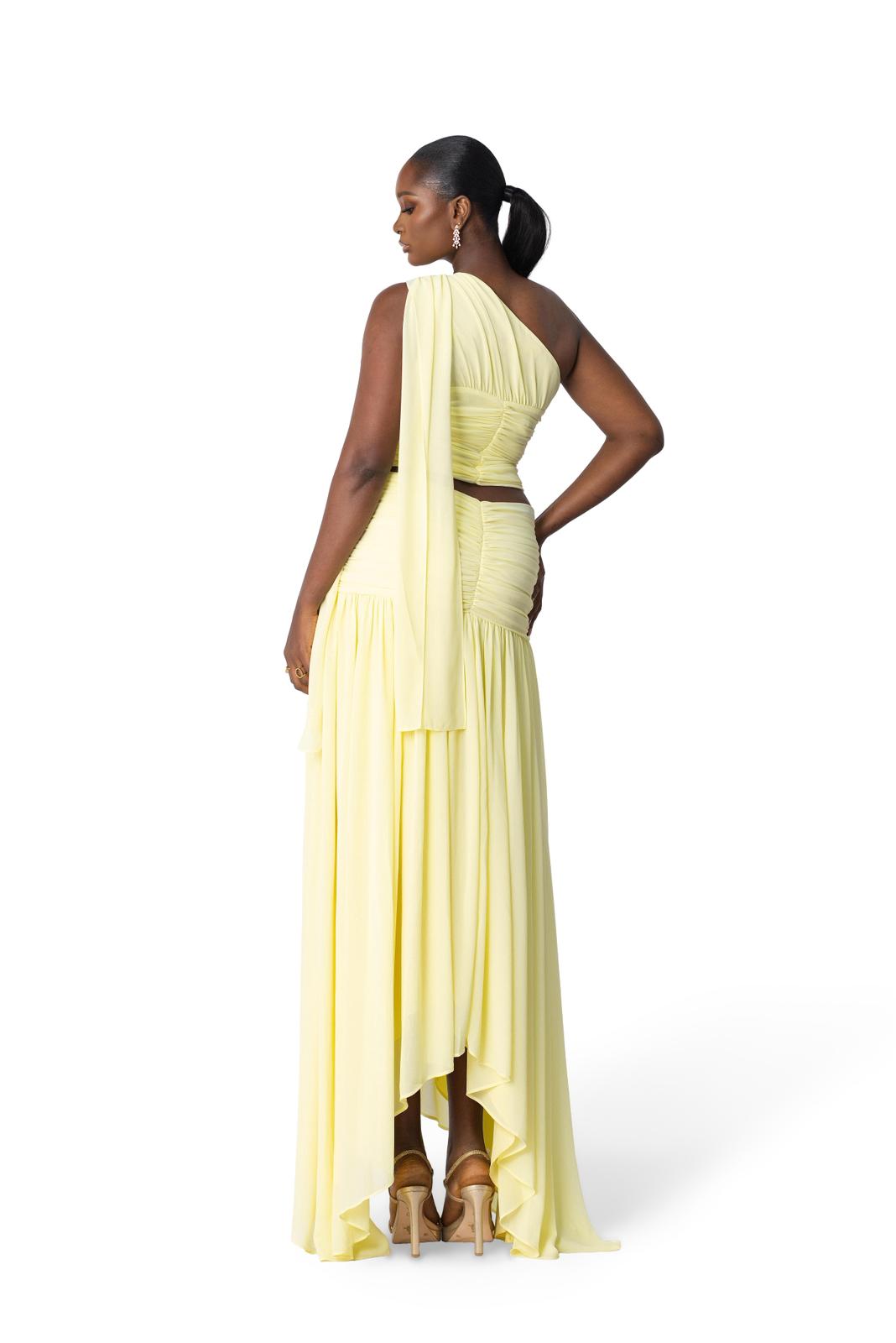 Elara Skirt Yellow