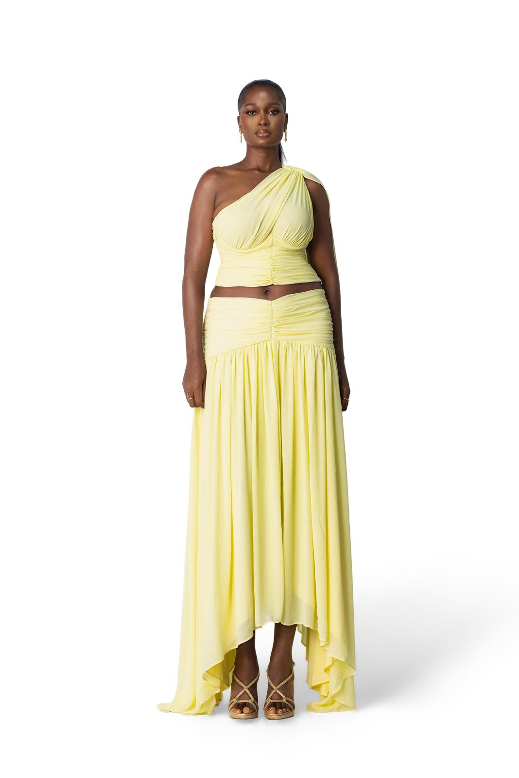 Elara Skirt Yellow