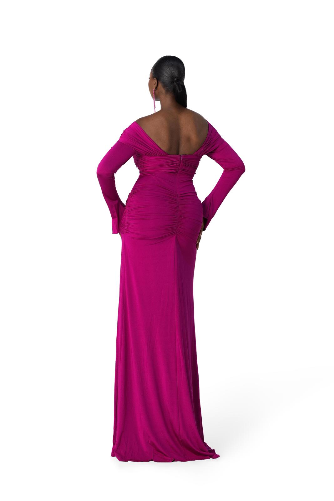 Cassia Gown Magenta