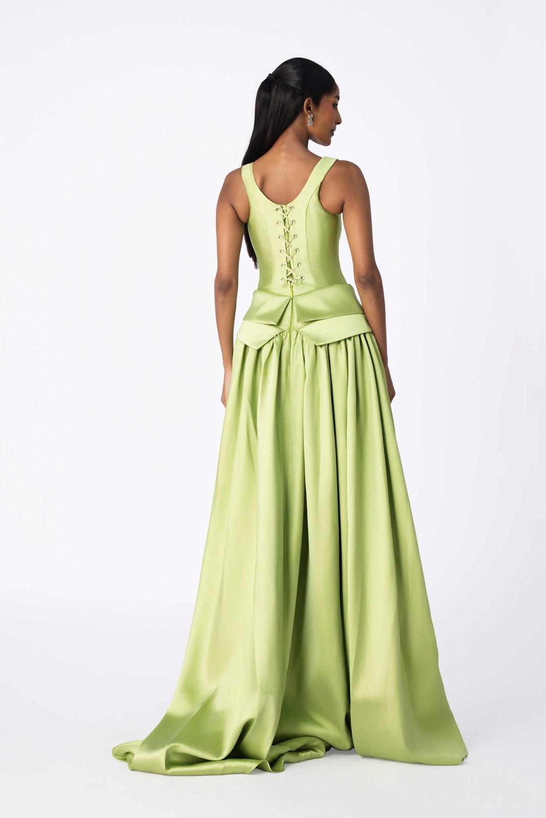 Aurelia Gown Chartreuse